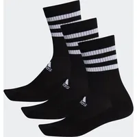 Adidas 3-Streifen Cushioned Crew Socken black/black/black M 40-42