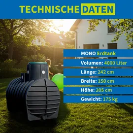 4rain Mono Tanksystem 4000 l
