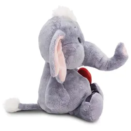 NICI Elefant Mit Magnet-herz Teddy 32 Cm - Dark Grey - One Size