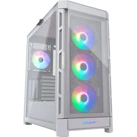 Cougar Duoface Pro RGB White, weiß, Glasfenster (CGR-5AD1W-RGB / 385AD10.0002)