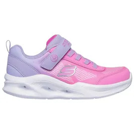 SKECHERS Sola Glow Ombre Deluxe Kinder Pink/Weiß 21