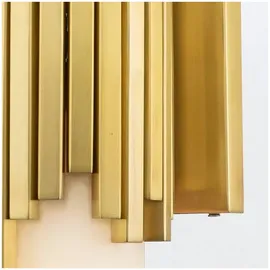 Elstead Lighting Marvele (MARVELE-2WB-AB-OPAL) Gold