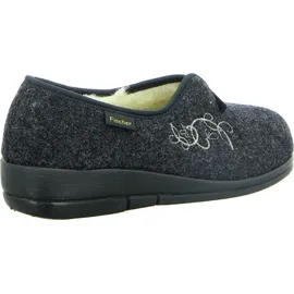 Fischer Markenschuh Dora Schwarz/Anthrazit 39