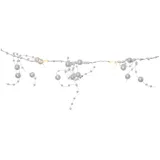 Star Trading LED Lichterkette Draht 1,9 m Weiß