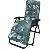 MCNDSI Liegenauflage Auflage für Gartenliege Polsterauflage für Sonnenliege Auflagen für Deckchair Dicke Polsterung Gartenliege Auflage Liegestuhl Polster(Style2)