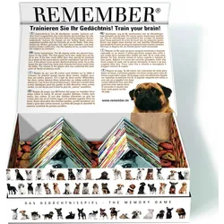 REMEMBER Gedächtnisspiel 44 "Dogs" - Memory mit Hunden