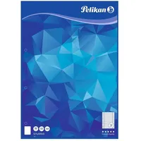 Pelikan 100045 Schulblock A4, 50 Blatt, Lineatur 27 (liniert), Schulschreibpapier, 90g/m2, FSC Mix, weiß