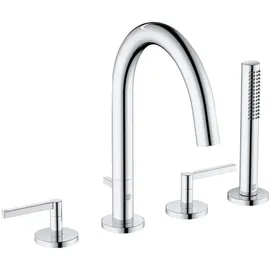 Kludi Nova Fonte Puristic Wannenfüll- und Brausearmatur Chrom