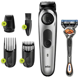 Braun 81705173, Waschbar, Wechselstrom/Batterie, Schwarz, Silber