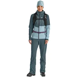 Ortovox Damen Punta Berrino Hoodie Jacke (Größe S, grau)