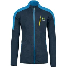 Karpos Puez Fleece Mit Durchgehendem Reißverschluss - Midnight / Diva Blue - 2XL