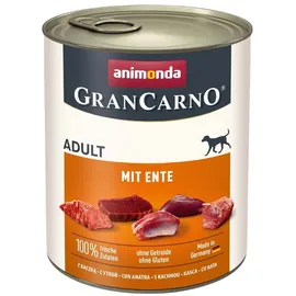 Animonda GranCarno Adult with Duck 800 g mit Ente für adulte Hunde