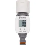 Bradas Digitaler Wasserzähler WHITE LINE LCD Wasserverbrauch Wasseruhr WASSERMENGENZÄHL