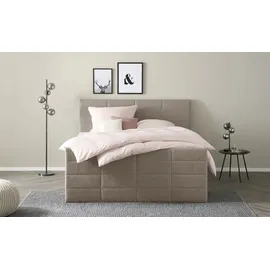Möbel Kraft Boxspringbett 188 x 124 cm Beige