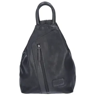 The Skandinavian Brand Freizeitrucksack The Skandinavian Brand Damen Leder Rucksack Black (1-tlg)