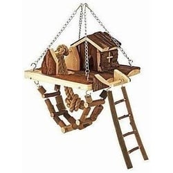 TRIXIE Spielplatz Janne,  26×22 cm für z. B.: Mäuse, Zwerghamster (Rabatt für Stammkunden 3%)