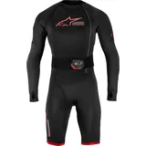Alpinestars Tech-Air 10 V2 Race, Airbag-System - Schwarz/Hellrot - 3XL