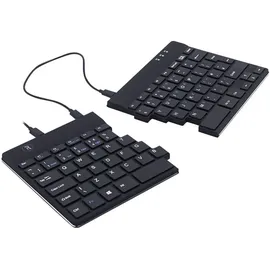 R-Go Tools Split Ergonomische Tastatur UK schwarz (RGOSP-UKWIBL)