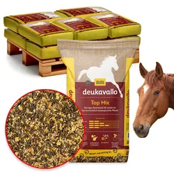 deukavallo Top Mix 12x20kg - Müslifutter für Pferde bei leichter bis mittlerer Arbeit