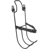 M-Wave Universaler Taschenhalter, für Gepäckträger, schwarz,