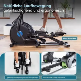 Skandika Cardiocross Carbon Champ schwarz