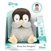 Gund Kissy, der Pinguin - singt, und wirft Küsschen,