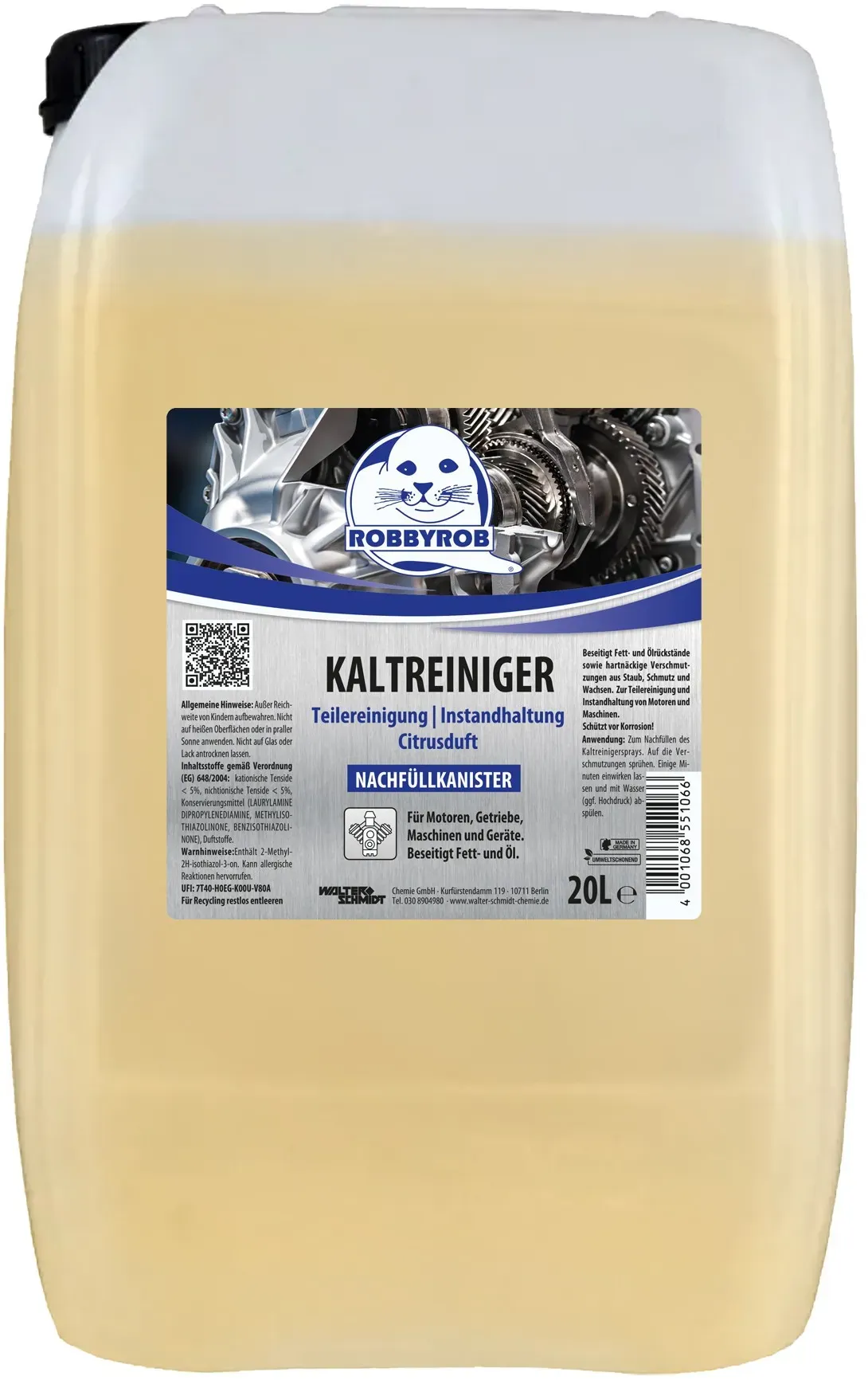 Walter Schmidt Chemie Kaltreiniger (20 L)  4620000000