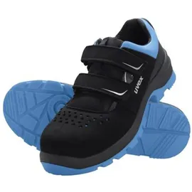 Uvex 2 Xenova Sicherheitsschuh S1 Sandale 9553 micro schwarz/blau 35