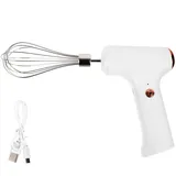 HOMSFOU Elektrischer Schneebesen Handmixer Elektrischer Handmixer Kuchenmixer Milchaufschäumer Handmixer Zum Backen Handmixer Lebensmittelmixer Handmixer Kabelloser