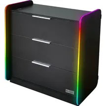 X Rocker Electra Gaming Schubladenschrank schwarz