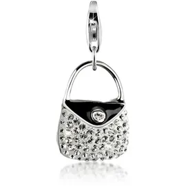 Nenalina Charm 925 Sterling Silber Tasche in Silber | Gr.: onesize