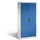 C+P CP Stahlschrank C 2000 Acurado 9260-000 S11311 lichtgrau, enzianblau 93,0 x 40,0 x 195,0 cm, aufgebaut