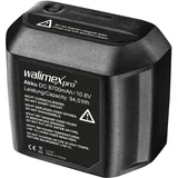 walimex pro Akku 8700mAh für 2Go Serie, Studioblitz Zubehör, Schwarz