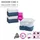 Wenko Vakuum Cube Set 4-tlg. transparent