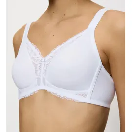 Triumph Modern Lace+Cotton BH ohne Bügel 10207539 white 95C