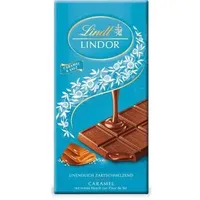 Lindt Tafelschokolade Lindor Caramel & Salz, 100g
