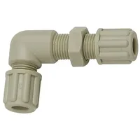 Riegler Winkel-Schottverbindung, M16x1,5, für Schlauch 8/10 mm, SW 22,