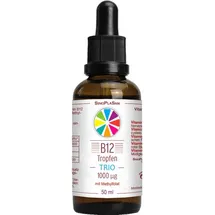 sinoplasan gmbh Vitamin B12 TRIO 1000 μg mit Methylfolat Tropfen 50 ml
