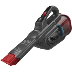 Black & Decker BHHV315J-QW, Trocken, Filterung, Beutellos, Schwarz, Rot, 0,7 l,