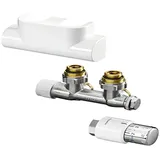 OVENTROP Multiblock T/Uni SH Anschluss-Set Eckform mit Thermostat