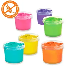 SES Creative Fingerfarben Mega Set 6 St. 110 ml mehrfarbig