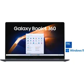 Samsung Galaxy Book4 360 15,6" Intel Core 5 120U 8 GB RAM 256 GB SSD Moonstone Gray