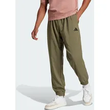 adidas Essentials Small Logo Stanford Hosen Olive Strata / Black 2XL