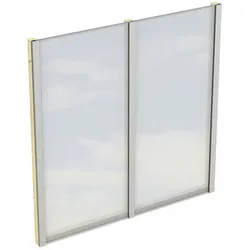 SKANHOLZ Seitenwand, BxH: 78,5 x 200 cm, Holz, natur