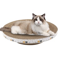 Kratzbrett für Katzen | Langlebiger, schalenförmiger Katzenkratzer mit hoher Dichte | Katzenmöbel-Kratzbäume für schlafende Katzen im