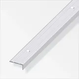 Alfer - Abschlussprofil 1 m, 25 x 10 mm Aluminium eloxiert silber Winkelprofile