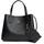 Tommy Hilfiger Icon Mini Satchel Umhängetaschen Leder Black