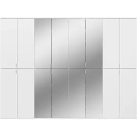 INOSIGN Trondheim Garderobenschrank 244 x 34 x 193 cm weiß