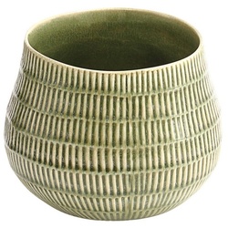 Dehner Übertopf »Linn, lasierte Keramik, hellgrün« grün