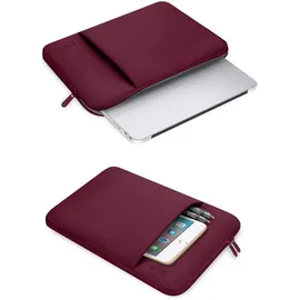 TECH-PROTECT Neopren-Laptoptasche 13′′ - Burgunderrot